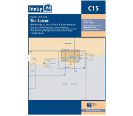 Imray C 15 - The Solent, Bembridge to Hurst Point and Southhampton