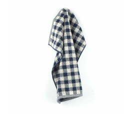 Keukenhanddoek blauw/wit