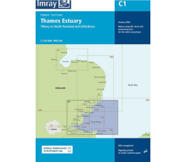 Imray C 1 - Thames Estuary - Tilbury to North Foreland & Orford Ness