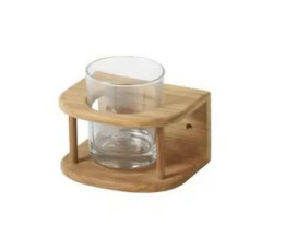 Glazenhouder gebogen - 1 glas