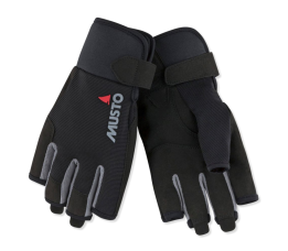 Musto zeilhandschoenen XL korte vingers Zwart