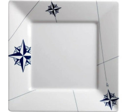 Plat bord Northwind vierkant