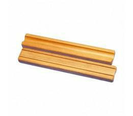 25mm Teak Halfronde traptrede