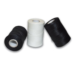 Takelgaren gewaxt 1mm,  40m, bruin