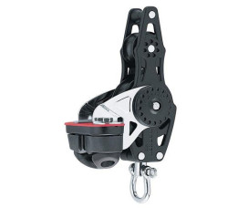 57mm Carbo vioolblok met klem & hondsvot