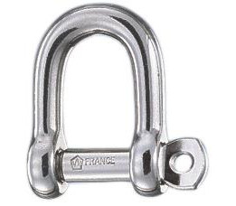 D-sluiting 4mm Zelfborgend