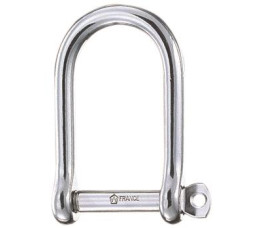 D-sluiting 6mm Zelfborgend