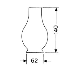 LAMPEGLAS 1 LIGNE X 140MM