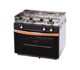 Gascone Kooktoestel 2 pits met oven
