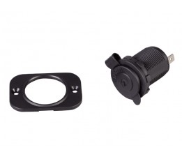 12V Stopcontact rond