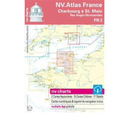 NV Atlas Frankrijk FR 2 - Cherbourg à St. Malo