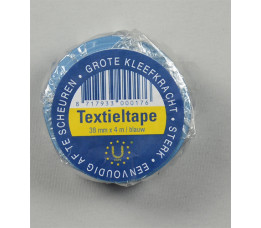 Textieltape Blauw 38mmx4m Watervast