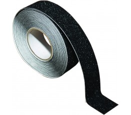 Anti-slip tape grof 25mm x 5m, zwart