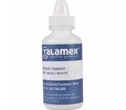 Partelwit RAL 1013 kleurpigment 20ml